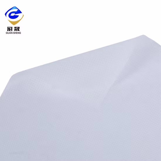 White/Blue 100% Polypropylene Spunbond Nonwoven Fabric SMS SSS